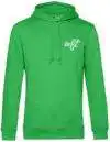 Sweat à capuche vert pomme