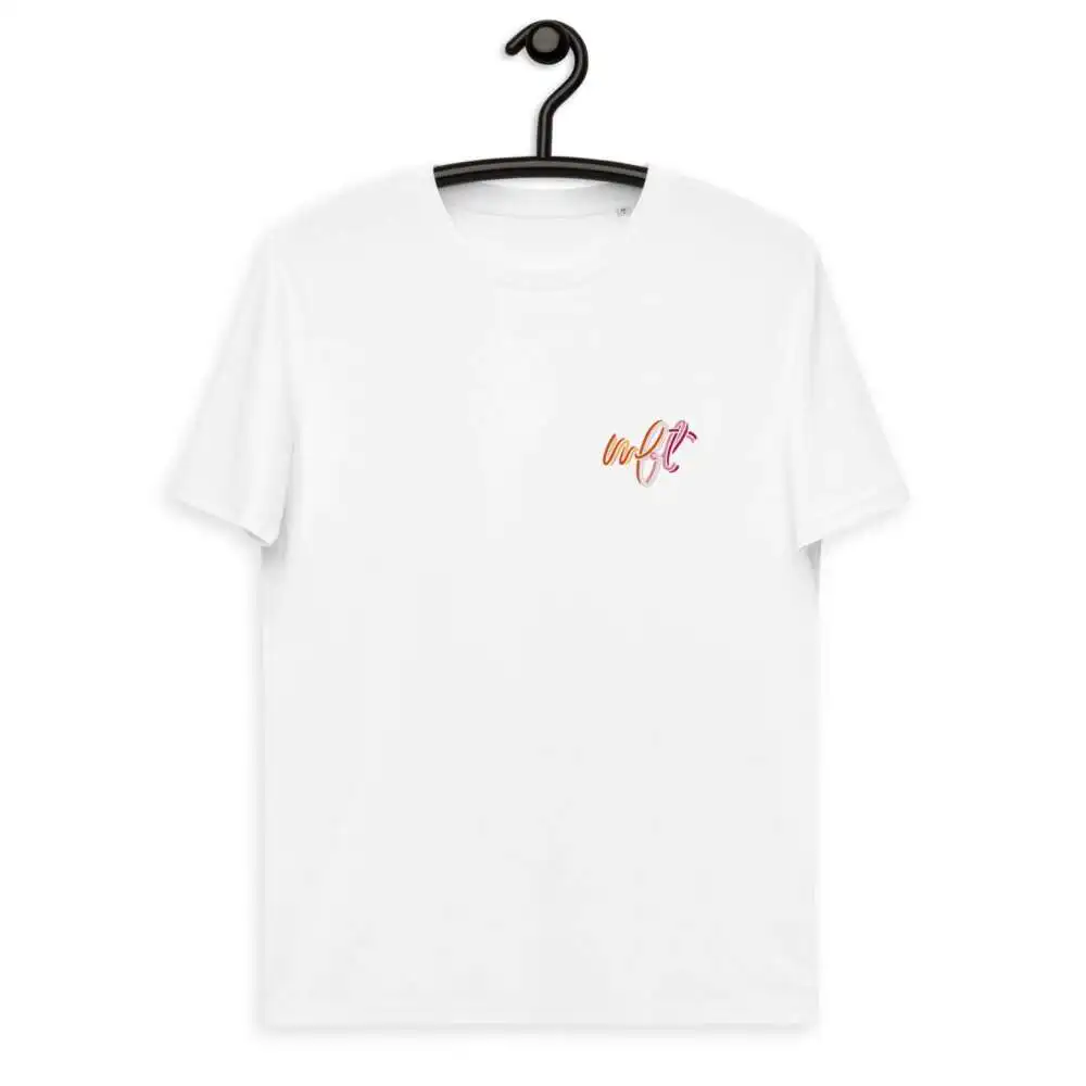 T-Shirt Lesbienne Flag 100% Coton Bio T-Shirt Lesbienne Flag 100% Coton Bio