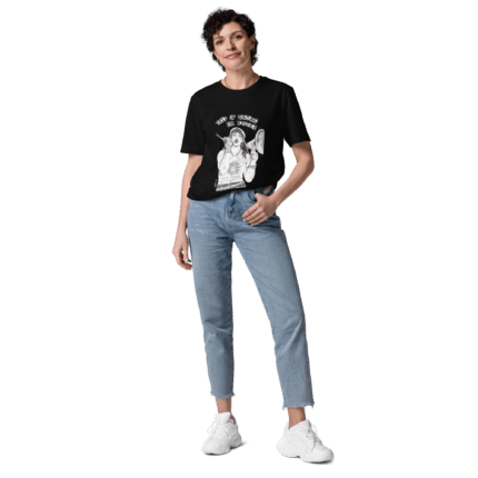 T-shirt engagé noir