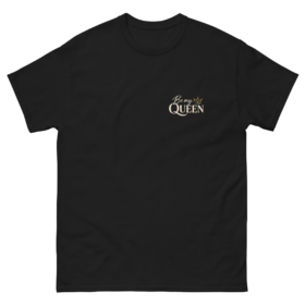 T-shirt noir “Be My Queen” – Sexy & LGBTQIA+