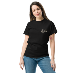 T-shirt noir “Be My Queen” – Sexy & LGBTQIA+