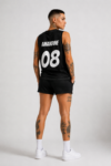 Maillot de basket personnalisable Bienvenue au Club LGBTQIA+ avec prénom et numéro personnalisés.