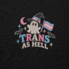 Détail broderie sweat Halloween queer et trans
